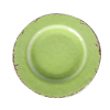 green melamine plate